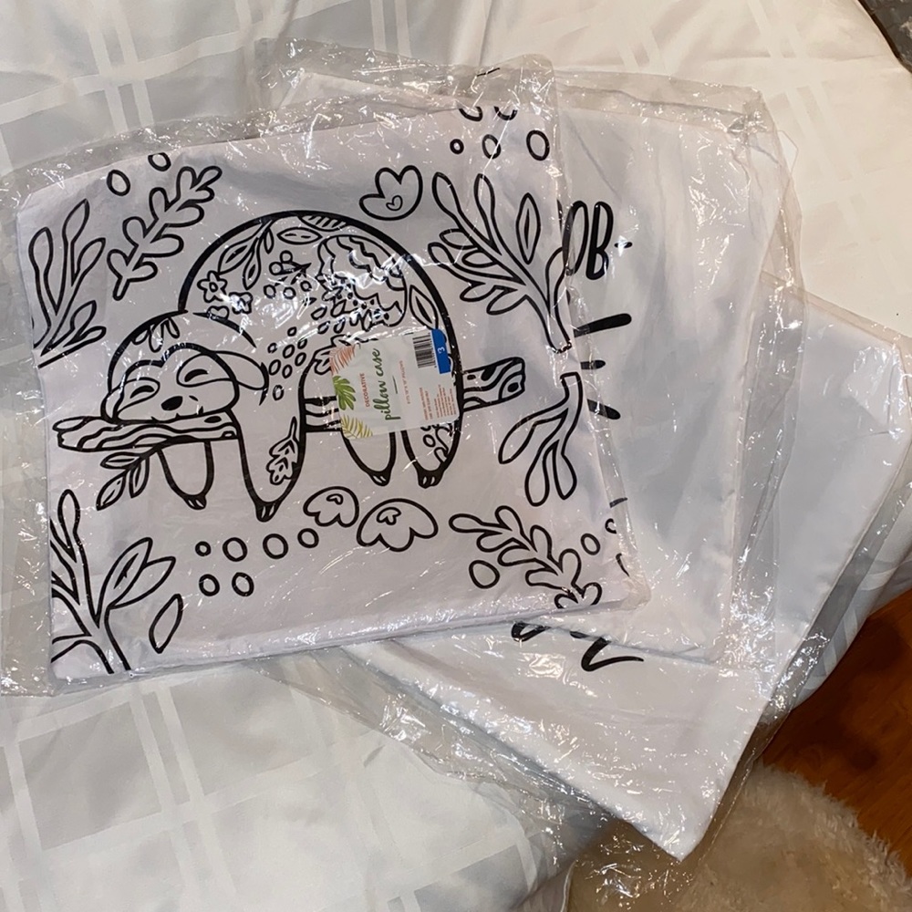 Outdoor pillow (zipped pillow cases)